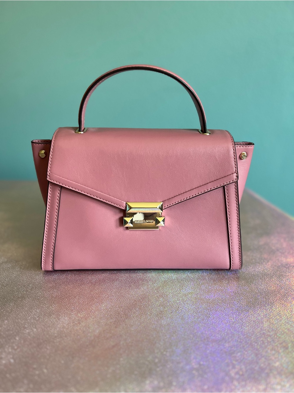 Michael Kors Pink Whitney Medium Satchel